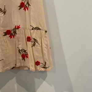 Flower Embroidery Dress